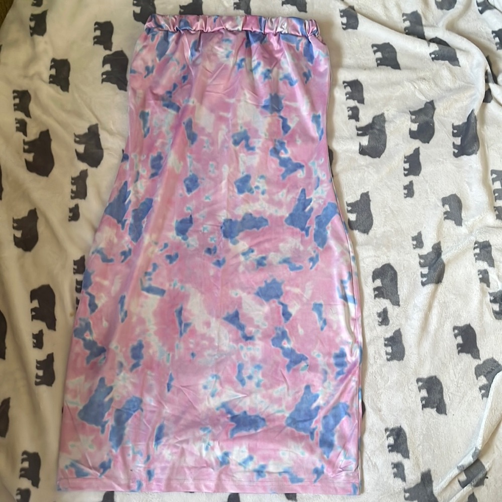 Cotton candy Tube Dress